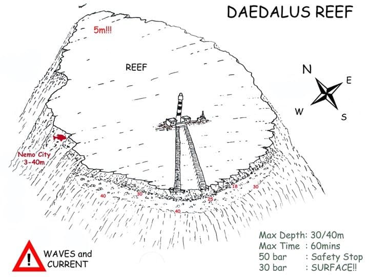 Daedalus Reef dive site image